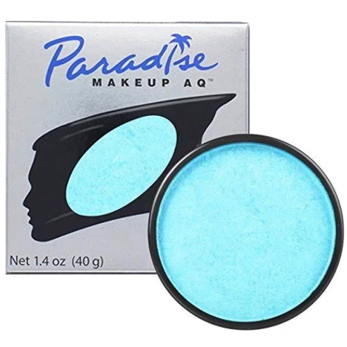 Mehron Paradise Light Blue - Blue bb Аквагрим сияющий Нежно-голубой 40 g