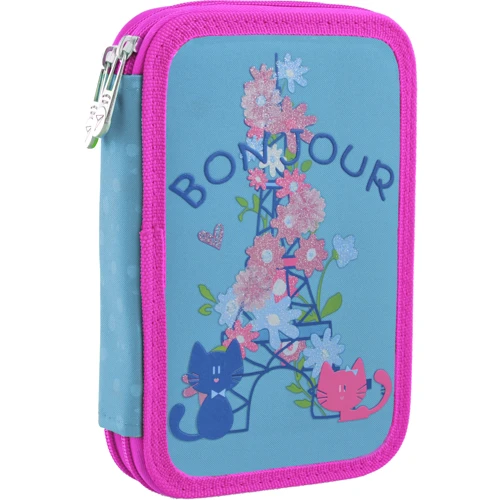 Пенал твердий подвійний YES HP-01 "Bonjour" (532158)