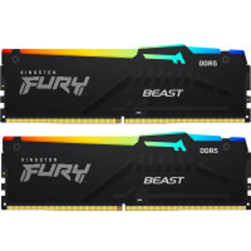 Kingston FURY 16 GB (2x8GB) DDR5 6000 MHz Beast RGB (KF560C30BBAK2-16)