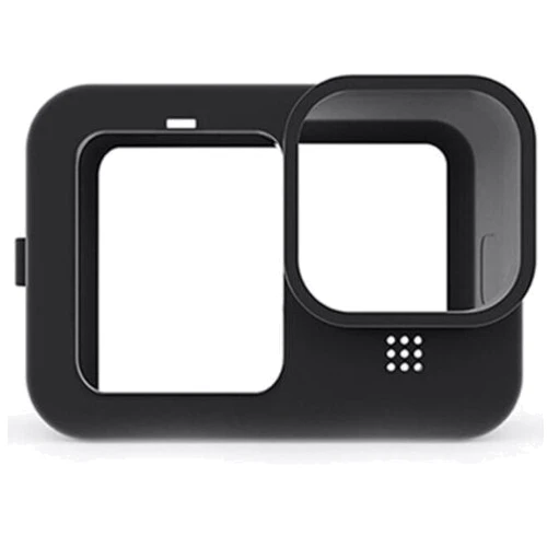 Силиконовый чехол с ремешком для GoPro HERO10 и HERO9 Black AC Prof XTGP562B Черный