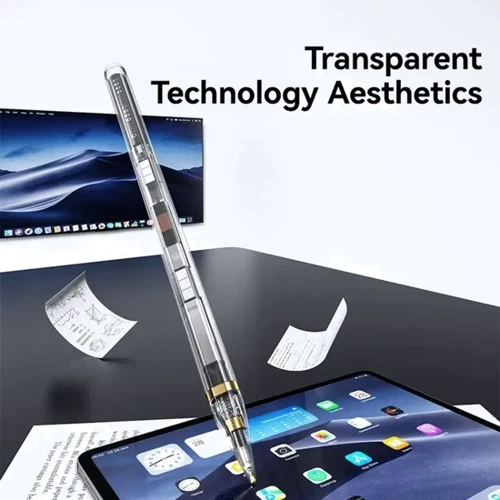 Стилус Usams US-ZB264 Transparent Magnetic Charding Tilt-Sensitive Active Touch Transparent Black: Совместимость Apple
