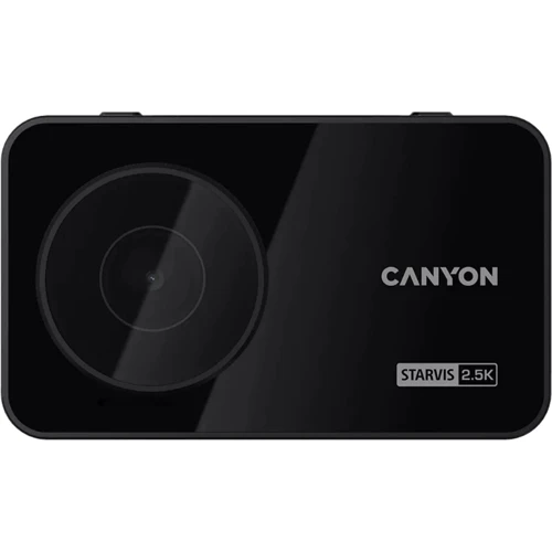 Автомобильный видеорегистратор Canyon DVR25GPS WQHD 2.5K 1440p Wi-Fi GPS Black (CND-DVR25GPS)