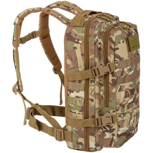 Рюкзак тактический Highlander Recon Backpack 20L HMTC хаки (TT164-HC): Тип ручки Поясной ремень, Короткая ручка, Плечевой ремень