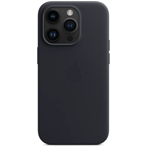 Чохол для iPhone Apple for iPhone 14 Pro Leather Case with MagSafe Midnight (MPPG3) : Тип чохла накладка на заднюю часть
