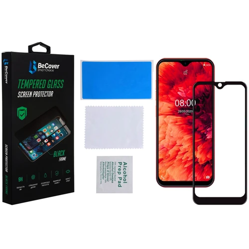 Аксессуар для смартфона BeCover Tempered Glass Black for Ulefone Note 8 / Note 8P (707317)