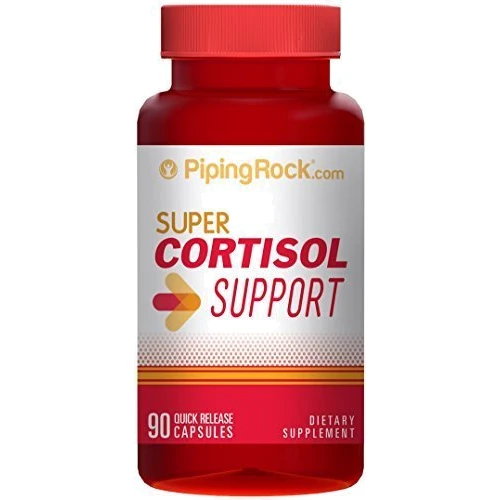 Piping Rock Super Cortisol Support 90 Capsules Суперефективний комплекс для нормалізації секреції кортизолу