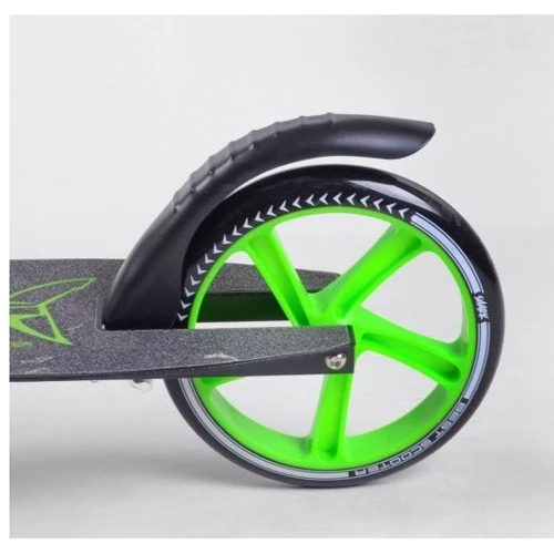 Самокат алюминиевый Best Scooter SHARK зеленый (18104): Материал колес полиуретан