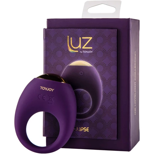 ToyJoy Eclipse Vibrating Cock Ring - виброкольцо, пурпурный