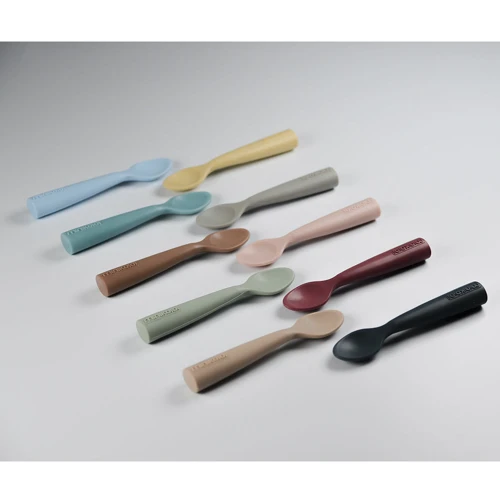 Ложка MinikOiOi Scooper Bubble силіконова Beige (101140008): Тип Ложка