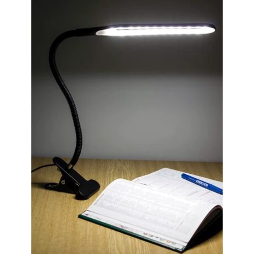 Настольная LED лампа с гибкой ножкой и прищепкой UFT Lamp 1 Black