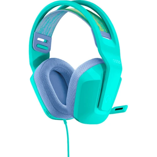 Наушники Logitech G335 Wired Gaming Mint (981-001024): Тип крепления оголовные