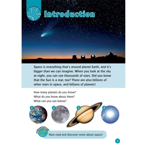 Oxford Read and Discover 6: All About Space: Кількість сторінок 56