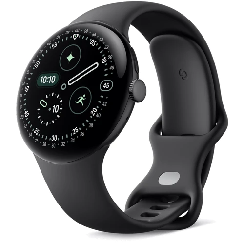 Смарт-часы Google Pixel Watch 4 45mm Matte Black Aluminium Case with Obsidian Active Band