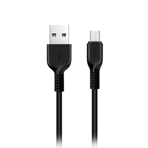Кабель Hoco USB Cable to MicroUSB X20 2A 1m Black