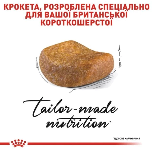 Сухой корм для котов Royal Canin British Shorthair пород британская короткошерстная 2 кг (2557020): Порода Индивидуально для породы