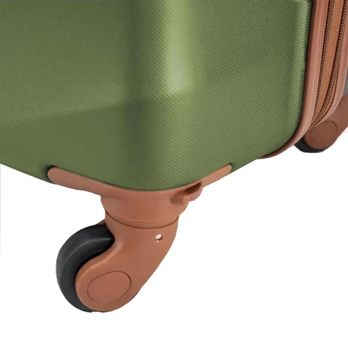 Чемодан Semi Line 20" (S) Green (T5710-1): Материал Пластик