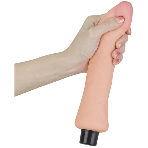 Реалистичный вибратор LoveToy Real Softee Vibrator Flesh 9"