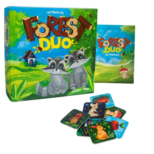 Настольная игра Strateg Forest Duo укр. (30867)