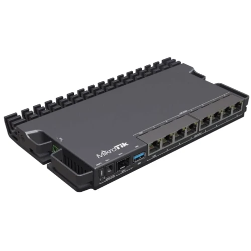 Маршрутизатор Wi-Fi Mikrotik RB5009UPr+S+IN: Кількість LAN портів 7