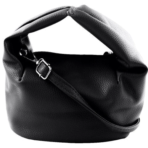 Жіноча сумка хобо Valiria Fashion чорна (5DETAA9304-black): Фактура Матовая, Зернистая