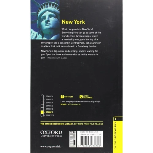 Bookworms 1: John Escott: New York Factfile: Виробник Oxford University Press