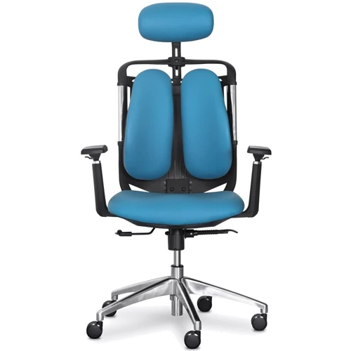 Офісне крісло Mealux Testa Duo Blue (Y-552 KBL Duo)
