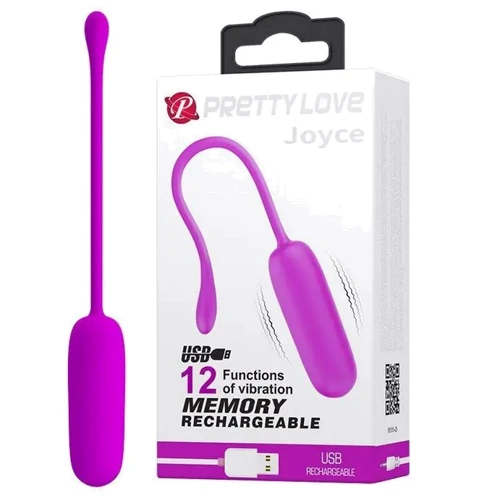 Виброяйцо перезаряжаемое PrettyLove - Joyce, BI-014665