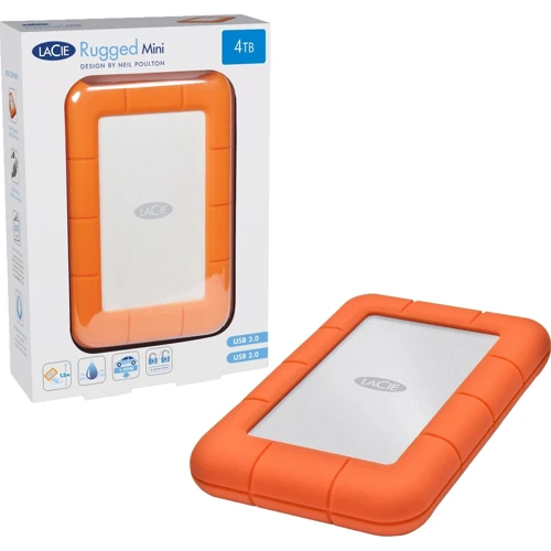 Зовнішній жорсткий диск Lacie Rugged Mini 4TB (LAC9000633): Форм-фактор 2.5"