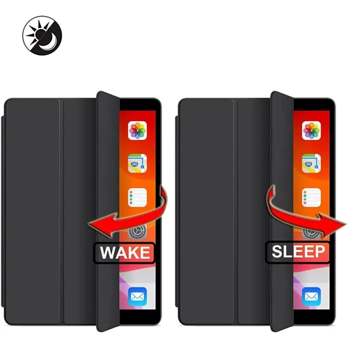 Аксессуар для iPad BeCover Tri Fold Soft TPU with Pencil mount Black for iPad 10.9 (2022 / 2024) / iPad 11 2025 (708459): Особенности Приятен на ощупь, Надежная защита от царапин и загрязнений, Стильный внешний вид, Стильный дизайн, Удобно держать в руке