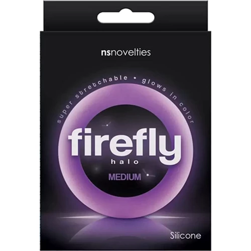 Эрекционное кольцо Ns Novelties - Halo Medium Cockring (фиолетовое)