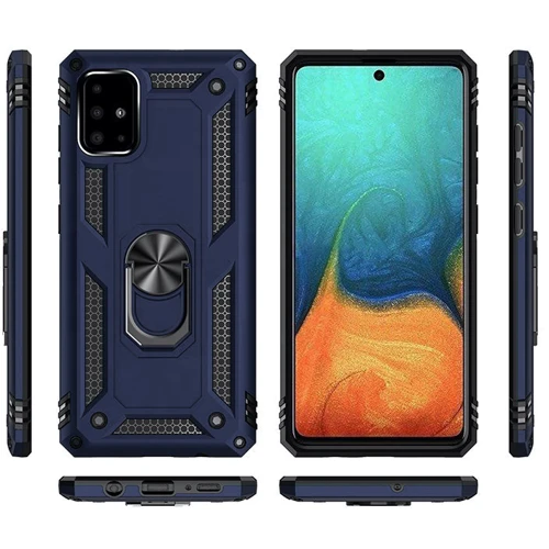 Чехол для телефонов BeCover Military Blue for Samsung M515 Galaxy M51 (705570): Материал TPU (термополиуретан) и пластик