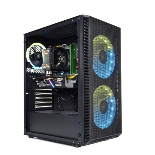 Персональный компьютер (ПК) QUBE i5 11400F RTX 3050 8GB 1610 (Ri511400FRTX30508GB1610): Процессор Intel 6-Core i5-11400F 2.6-4.4GHz
