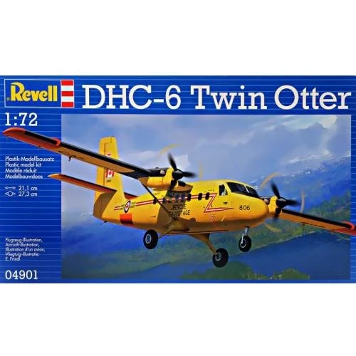 Модель Revell Пасажирський літак DHC-6 Twin Otter 1:72 (4901)