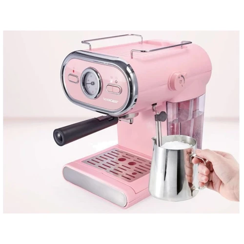 Кофеварка Silver Crest SEM 1100 D3 pink: Тип рожковая кофеварка эспрессо