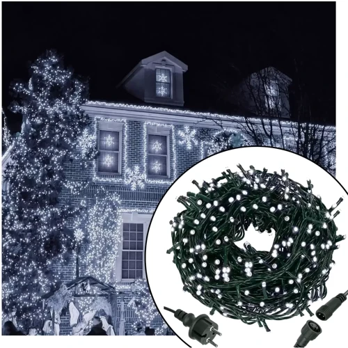 Гирлянда уличная (наружная) Springos 60 м 1000 LED CL1004 Cold White фото 6
