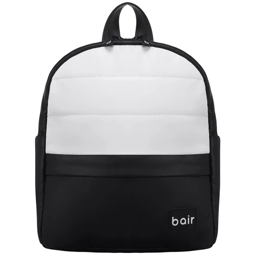 Коляска 2 в 1 Bair Kiwi кожа 100% BK-51/15 белый - черный: Возможность установки люльки есть