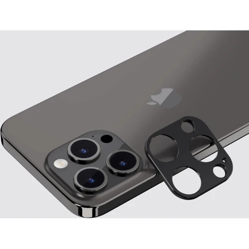 Защитное стекло для iPhone SwitchEasy LenzGuard Sapphire Lens Protector Black (SPH51P028BK23) for iPhone 15 Pro / 15 Pro Max: Цвет черный