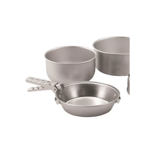 Набір посуду Easy Camp Adventure Cook Set L сріблястий (580039): Виробник Easy Camp