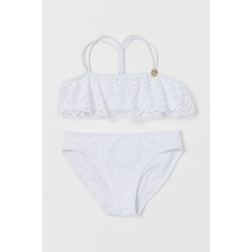 Купальник H & M 2112-8057211 134-140 см білий