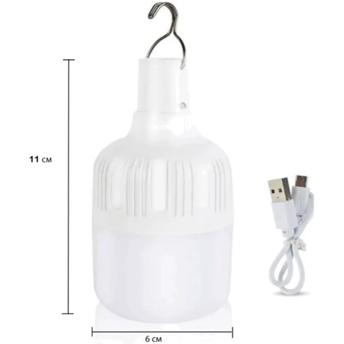 Ліхтар туристичний Optima Solar Emergency Charging Lamp 10W 500 mah 5V: Максимальний час роботи, год 3