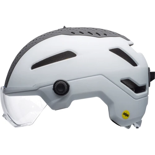 Шолом велосипедний Bell Annex Shield MIPS мат.біл M/55-59см (7084697)