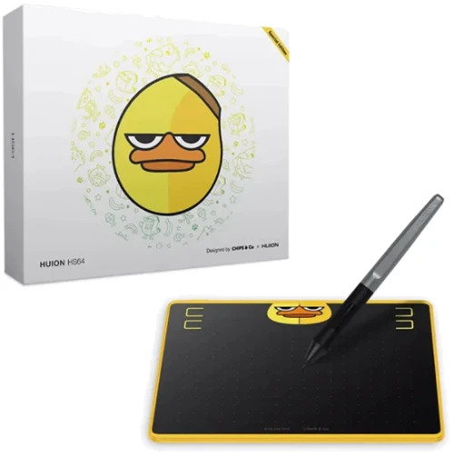 Графический планшет Huion HS64 Special Edition + перчатка фото 5