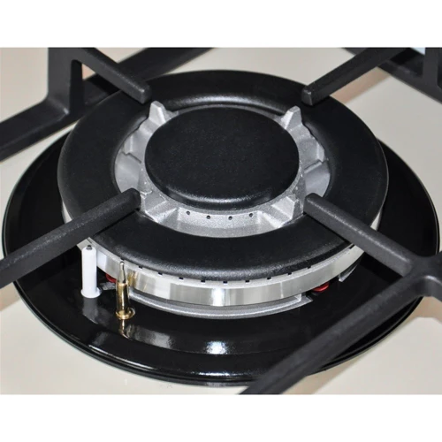 Варочная поверхность газовая Ventolux HG C7G CEST (IVORY): Количество конфорок 4