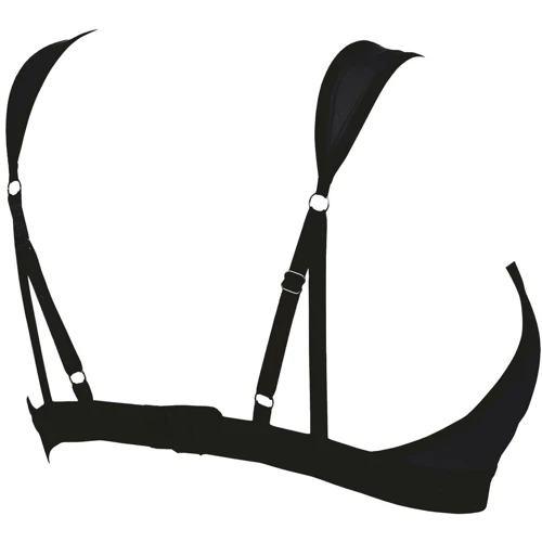 Спортивный топ Arena W Gym Bra Top V-Neck 001202-505 48 черный: Сезон Всесезон