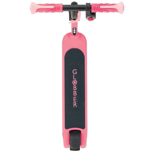 Електросамокат GLOBBER E-MOTION 6 Coral Pink: Особливості Легкие, Светящийся, С рулем