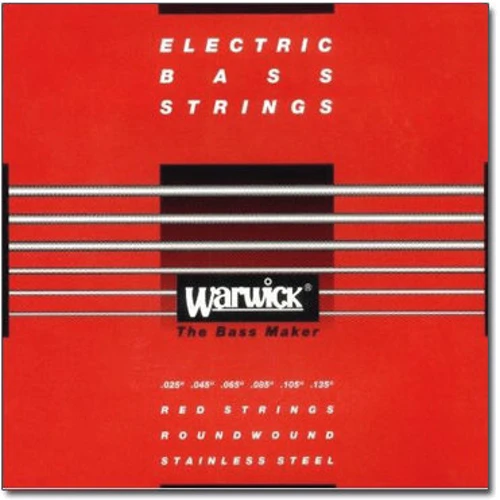 Струна для гітар Струны WARWICK 42401 RED LABEL M6 (25-135)