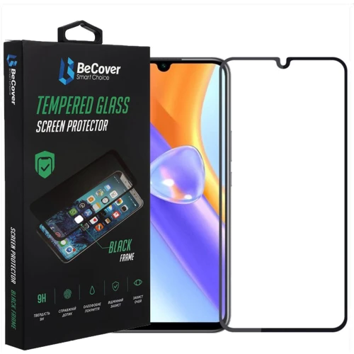 Аксессуар для смартфона BeCover Tempered Glass Black for ZTE Blade A52 (708755): undefined undefined
