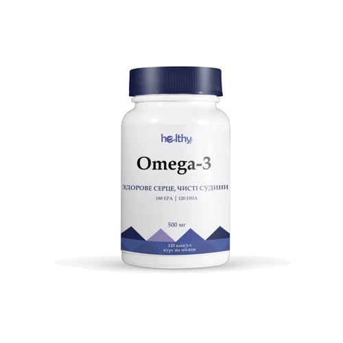 Healthy Nation Омега-3 500 мг №120