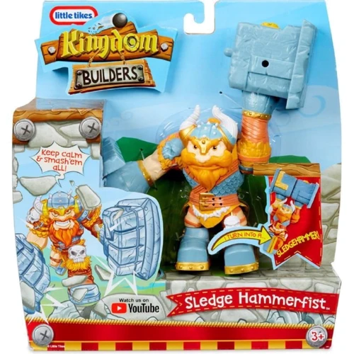 Игровая фигурка-трансформер Kingdom Builders – Следж Кувалда (648038)