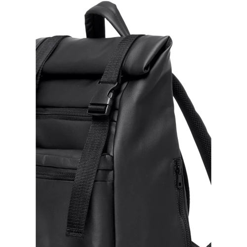 Мужской рюкзак Sambag RollTop 0SHn черный (24238001m): Тип ручки Короткая ручка, Плечевой ремень